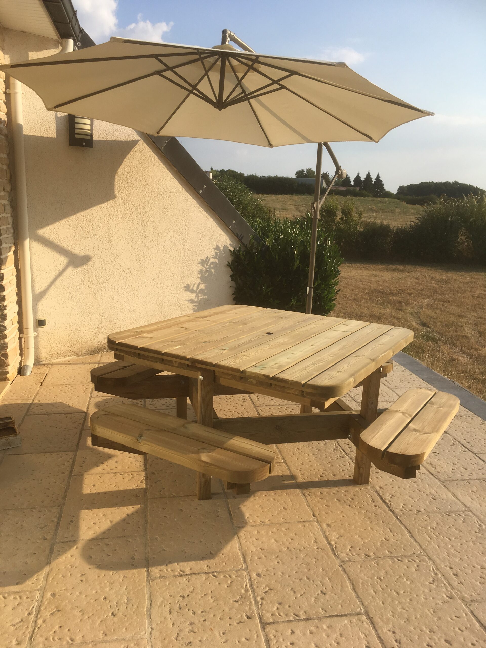 Table pique nique